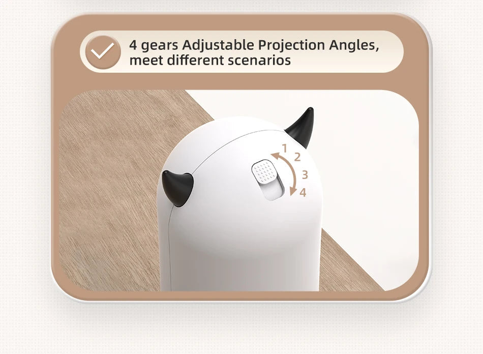 Automatic smart laser for cats and dogs Lunapaws pet supply
