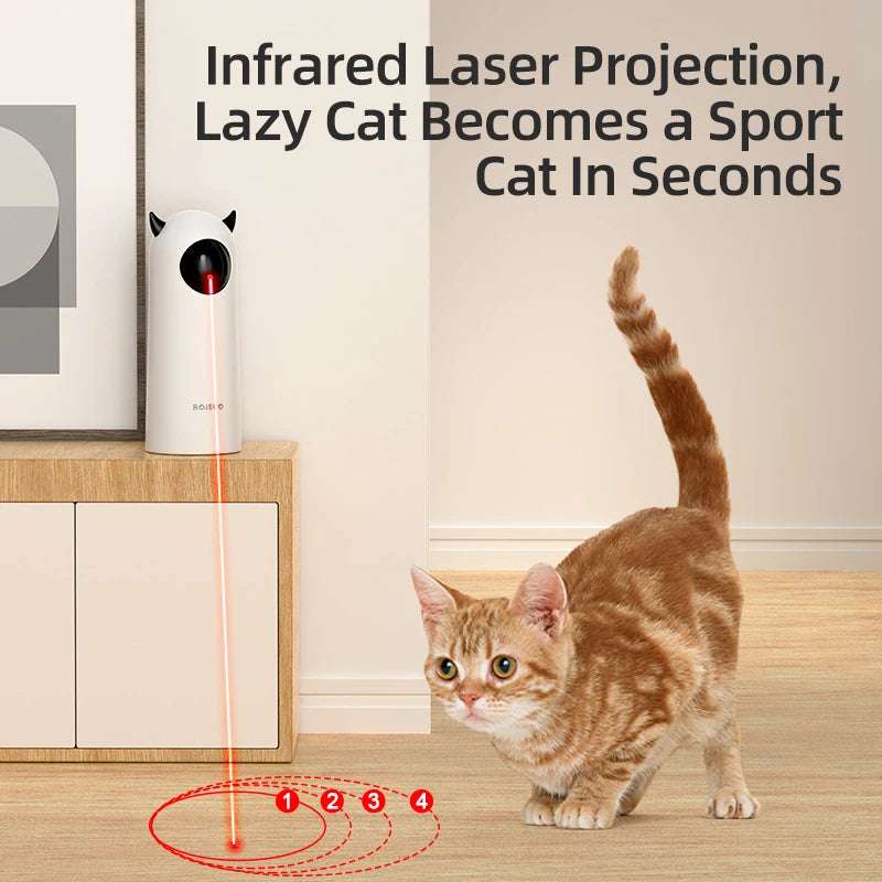 Automatic smart laser for cats and dogs Lunapaws pet supply