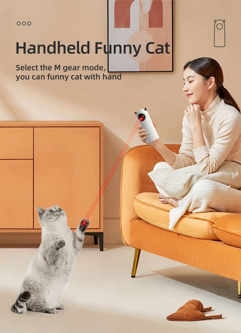 Automatic smart laser for cats and dogs Lunapaws pet supply