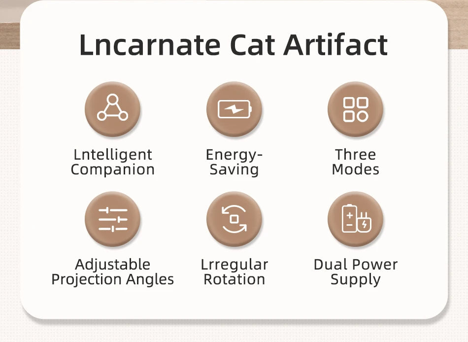 Automatic smart laser for cats and dogs Lunapaws pet supply
