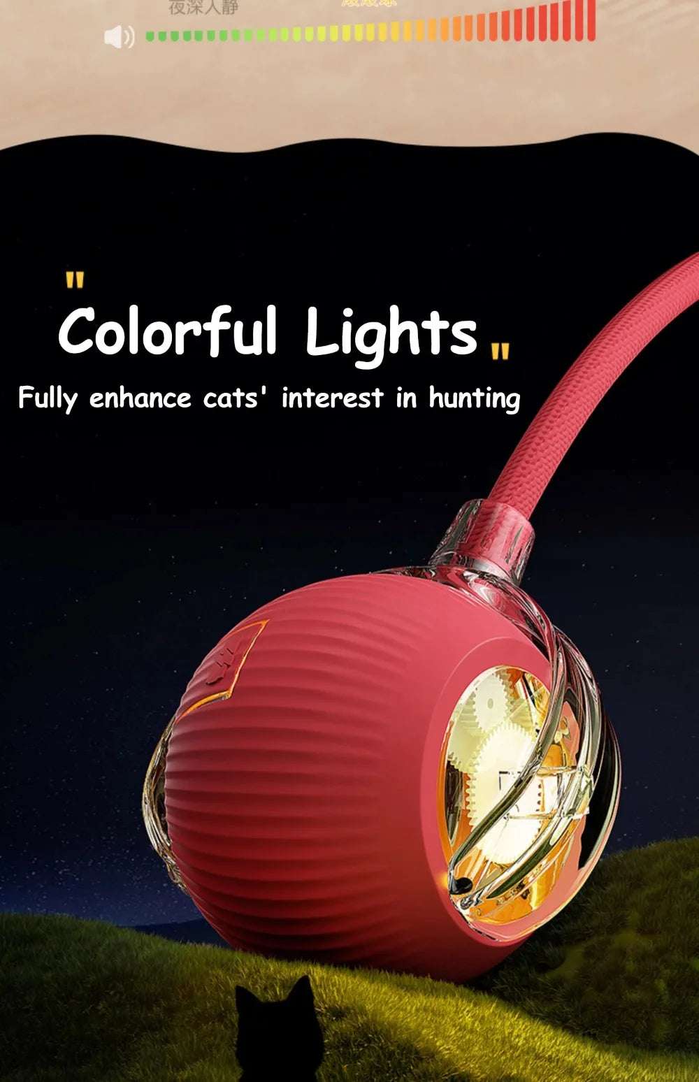 Cat Automatic Rolling Ball