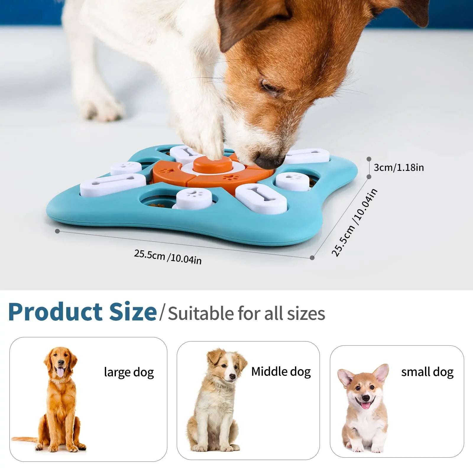Dog Treat Puzzle Toy for IQ Training