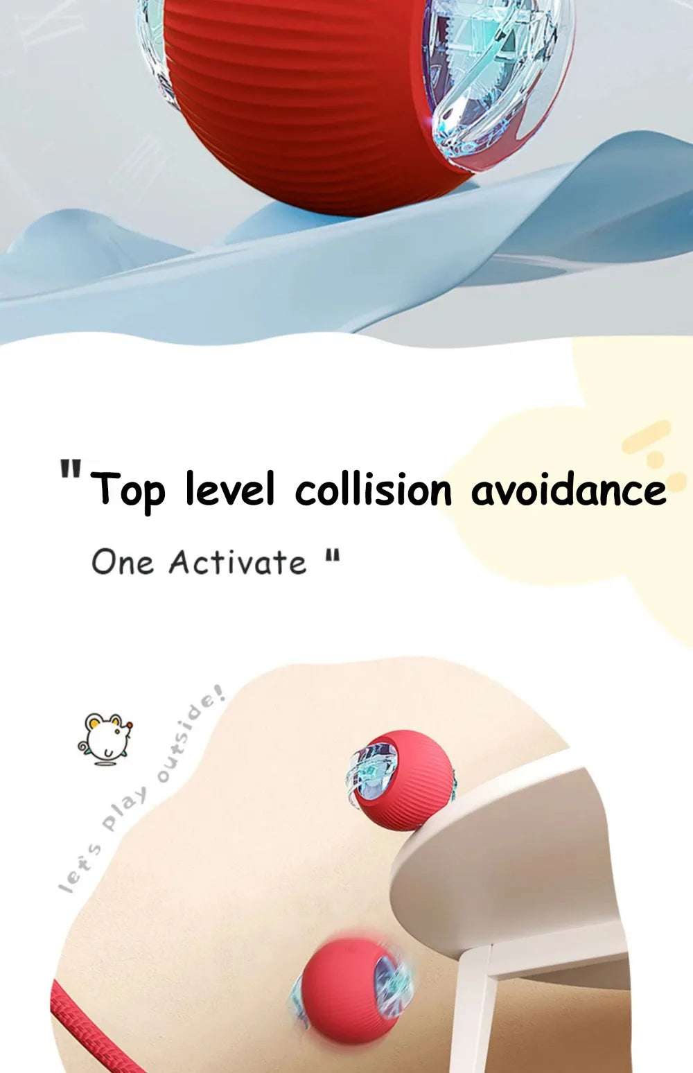 Cat Automatic Rolling Ball