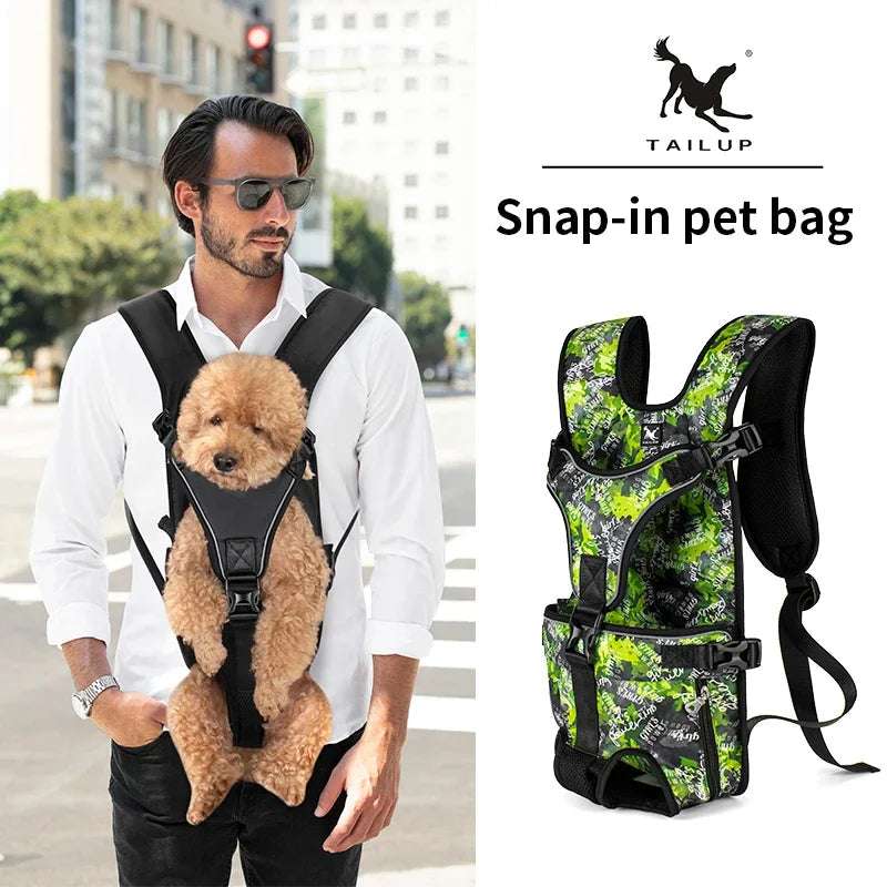 Adjustable Pet Carriers Front Facing  backpack Lunapaws pet supply